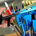 thumbnail image 3 of 1 Ensemble Dénudeur de Flèches pour Fletching Grattoir Outil de Retrait de Fletching pour Chasse Flèche, 3 of 8