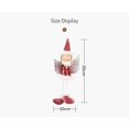 thumbnail image 4 of 4 Pieces Christmas Angel Tree Ornaments Plush Doll Ornaments Xmas Tree Dolls Decorative Plush Angel Pendants Christmas Hanging Decorations for Holiday Party, 4 of 5