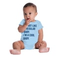 thumbnail image 5 of I'm a Cool Baby Funny Movie Quote Romper Boys or Girls Infant Baby Brisco Brands 6M, 5 of 6