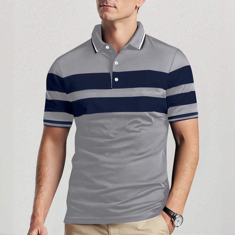 polo dress shirts men The Original Dress Collar Polo Sky Blue S / Sky Blue