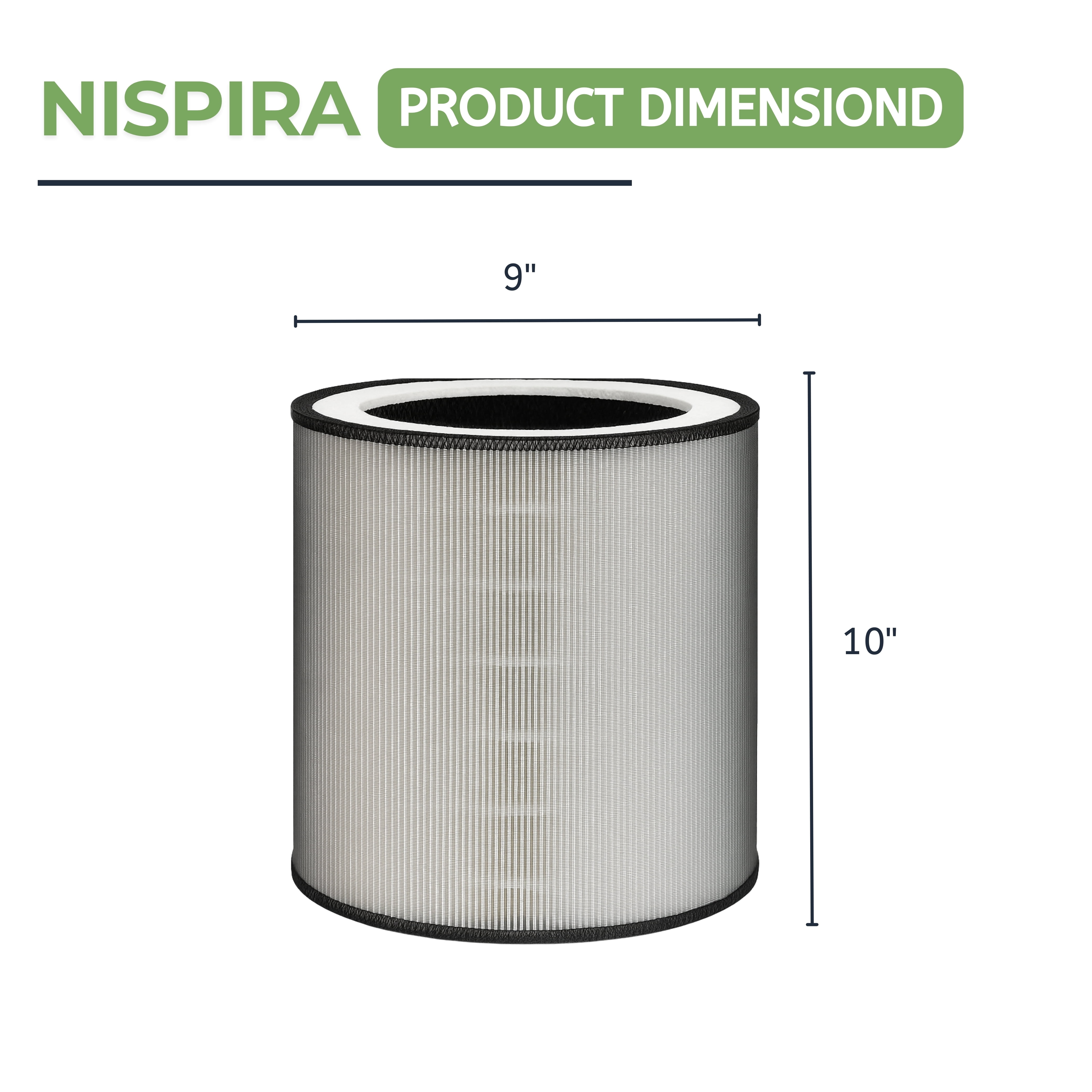 Nispira C610 Filter Z Replacement for Winix C610 Air Purifier 1712
