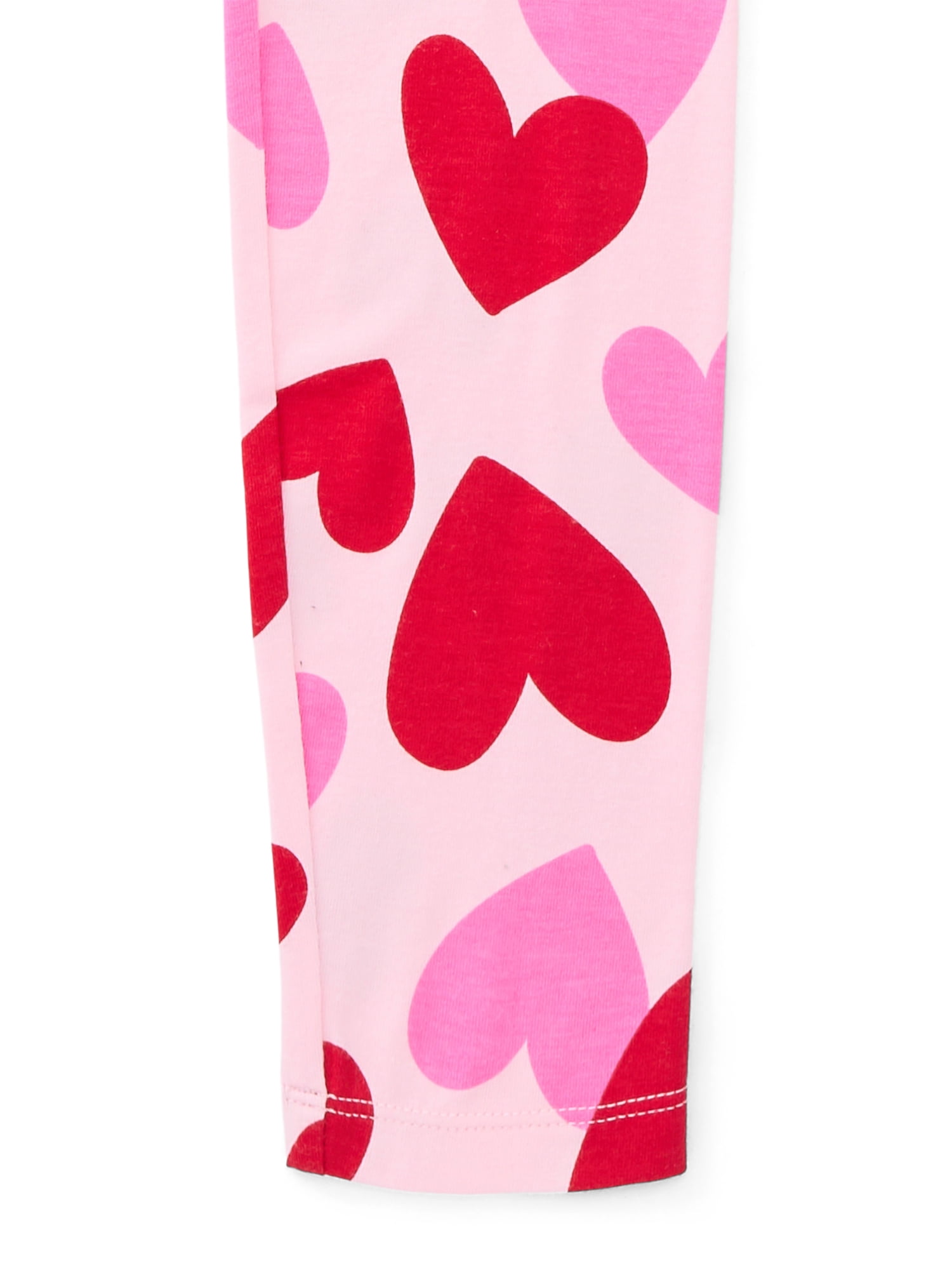 Way To Celebrate Girls Valentine's Day Leggings, Sizes 4-18