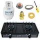 thumbnail image 1 of Combo Parrilla 2Q-N + kit conexion + Tanque Super Flama DUO FLAMA BLACK, 1 of 7