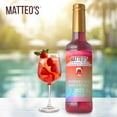 thumbnail image 4 of Matteo's Sugar Free Cocktail Syrup, Strawberry Spritz, 750mL, 0 Calories, 0 Sugar, (Single Bottle), 4 of 5