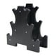 thumbnail image 1 of Ratería Pesas para Organizador Almacenamiento Rack Mancuernas 3 Niveles Accesorios Compactos, 1 of 9