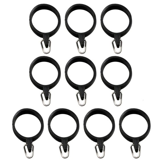10Pcs Elastic Fishing Rod Hook Keeper Elastic Rubber Rings Fishing Rod Hook Holder Lure Hook Keeper Fish Tackle Tools