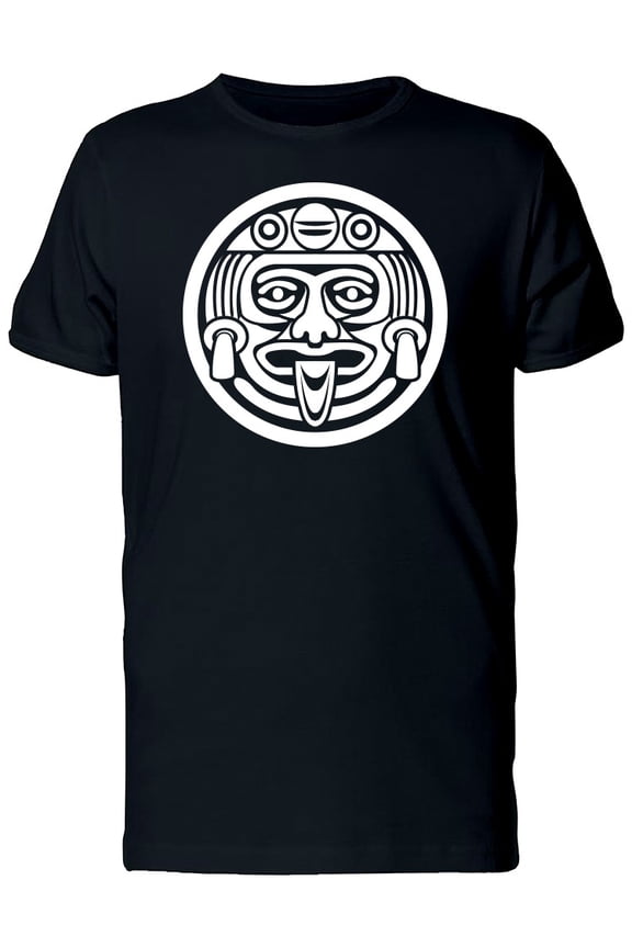 Aztec Mask Logo.. T-Shirt Men -Image by Shutterstock, Male Small
