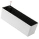 thumbnail image 2 of Maceta rectangular autorriego con indicador de nivel de agua, maceta decorativa Blanco, 2 of 9
