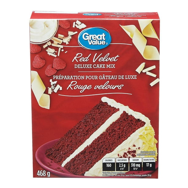 Mélange à gâteau rouge velours Great Value