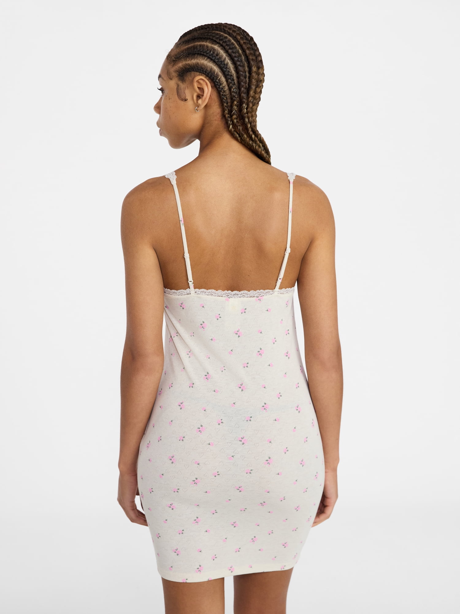 No Boundaries Sleep Pointelle Slip, Women's XXS-3X