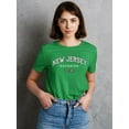 thumbnail image 2 of New Jersey 1998 College Style T-Shirt Women -Image by Shutterstock, Female Medium, 2 of 4