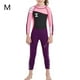 thumbnail image 2 of Niños con traje de baño redondo cuello redondo de una pieza traje de baño elástico para niñas Nylon surfear ropa de baño para nadar buceo rosa m Scienceny OD003305-02, 2 of 7
