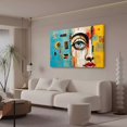 thumbnail image 3 of Abstract Style Freedom Of Expression Canvas Poster Bedroom Decor Sports Landscape Office Room Decor Gift,Frame-style,08x12inch(20x30cm), 3 of 8
