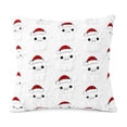 thumbnail image 2 of Solid Texture Pillow Cover Decorative Cushion Case for Sofa Couch, Soft Polyester Blend for Living Room Bedroom, 2 of 6