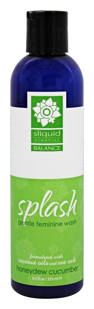 Sliquid - Balance Splash Gentle Feminine Wash Honeydew Cucumber - 8.5 oz