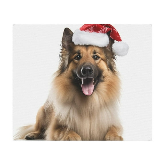 DistinctInk Mouse Pad - 1/4" Foam Rubber - Belgian Tervuren