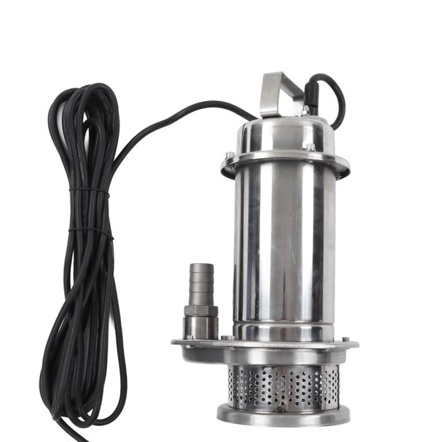 Small Submersible Pump Stainless Steel Anti Corrosion 370W Electric Submersible Sump Pump for Home