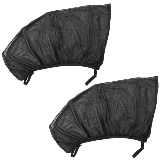 Pare-soleil de Fenêtre pour Bébé Voiture, Écran de Fenêtre Arrière, Couverture en Maille Respirante, Protection UV, Moustiquaire Anti-Insectes, Rideau d'Intimité pour le Camping