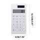 thumbnail image 3 of Fiudx Calculadora Solar, Pantalla de 12 Dígitos, Diseño Ecológico con Energía Solar, Tamaño Compacto y Portátil, Construcción de Aluminio Resistente, Funcionamiento Silencioso y Eficiente, Ideal para, 3 of 7