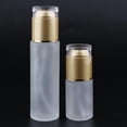 thumbnail image 2 of 2x Botellas de Bomba Recargables Loción Dispensador de Botellas Cosméticas 30 Ml / 80 Ml dorado, 2 of 8