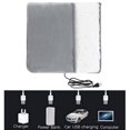 thumbnail image 4 of Usb Winter USB Foot Warmer Built In Heater Fast Heating Safe Start Warm Foot Cover Feet Heating Pad Warmer Massager Washable, 4 of 8