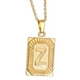 thumbnail image 4 of Letter Pendant Necklace Sweater Chain Charm Necklace for Valentine's Day Z, 4 of 9