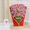 thumbnail image 3 of Tarjeta de ramo de flores de primavera para el día de la madre, tarjeta emergente 3D Pensando en ti, tarjeta de regalo de cumpleaños, regalo de agradecimiento para profesores para mujeres y mamás, 3 of 8