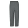 thumbnail image 4 of Godokuleh Tear Away Pants for Men Side Zipper Lightweight Pants Zip Leg Sweatpants Breakaway Recovery Zipper Pants Gray L, 4 of 5