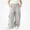 Gray, variant on SGFCWSX Girls Cargo Pants, Wide Leg Loose Fit Streetwear Trousers with Pockets for School Activewear Black Size 7
