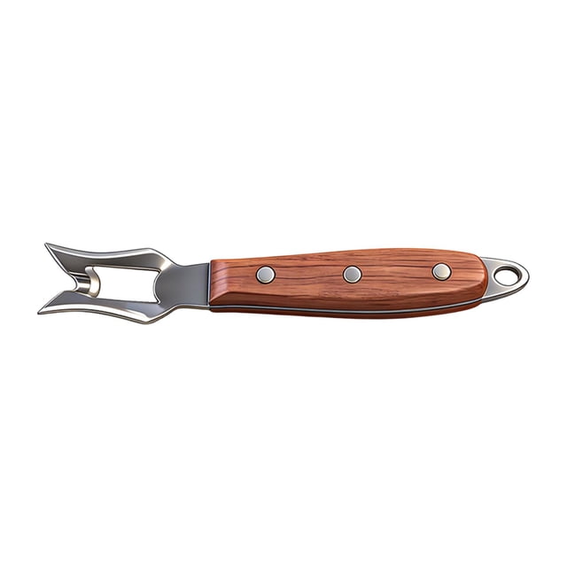 Descorazonador de yaca manual, resistente y con mango ergonómico. Herramienta para descorazonar frutas. mango de madera