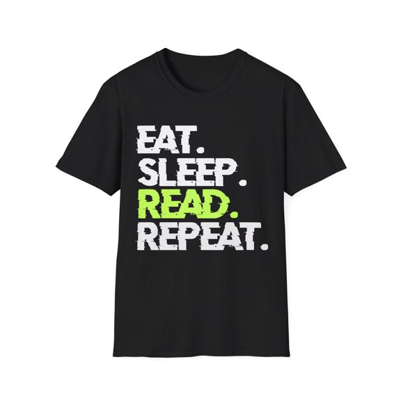 Literary Lifestyle: 'Eat. Sleep. Read. Repeat.' T-Shirt