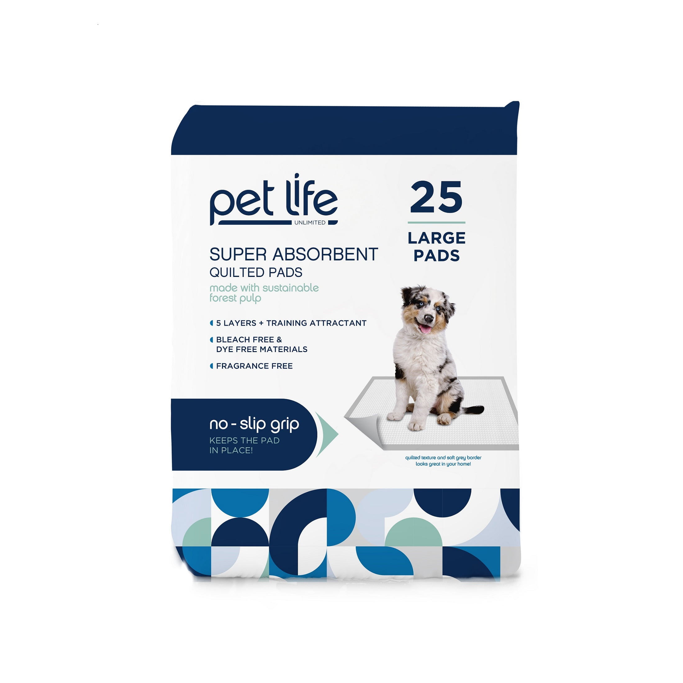 Pet Life 55 Grams Ultra Absorbent Charcoal Odor Eliminating Anti-Skid and Anti-Bacterial Diabetic Premium Dog Training Pads