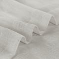 thumbnail image 6 of PrimeBeau Semi Sheer Linen Curtains Light Filtering Grommet Draperies, 52" x 84" inch, 2 Panel Set, Natural, 6 of 7
