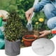 thumbnail image 4 of Fundas protectoras para jardineras Protector de jardín Funda protectora para macetas gris grande, 4 of 9