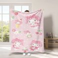thumbnail image 1 of 3D Printing, Cartoon Soft Double Flannel Blanket, Super Soft Blanket, Suitable For Living Room, Sofa, 1 of 3