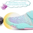thumbnail image 5 of Cyiecw Grils Boys Water Shoes Kids Lightweight Quick Dry Aqua Socks Barefoot Slip On Beach Sport Shoes, 5 of 7