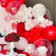 thumbnail image 2 of 102 piezas de cadena de globos de la serie roja de Disney Minnie, columna de dibujos animados digitales, decoración de fiesta de cumpleaños para niños, baby shower, globo Se, 2 of 4
