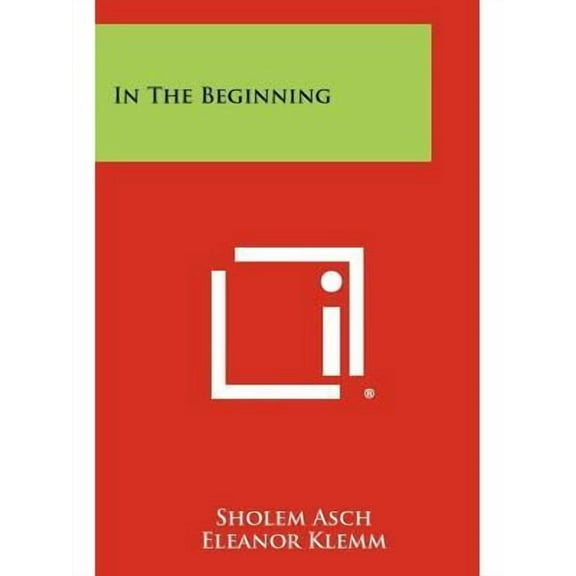 In the Beginning (Paperback)