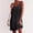 F-480Black, variant on ZHOGXU Women's Dress Sleeveless Suspender V Neck Solid Color Lace Trim Fashion Comfortable Mini Dresses For Casual Daily Wear,Black,L