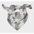 thumbnail image 3 of Bimba Gray Fish & Giraffe Animal Skin Printed Pure Silk Scarf For Hair Neck Head Bandanas For Women 40 x 80 Inches, 3 of 6