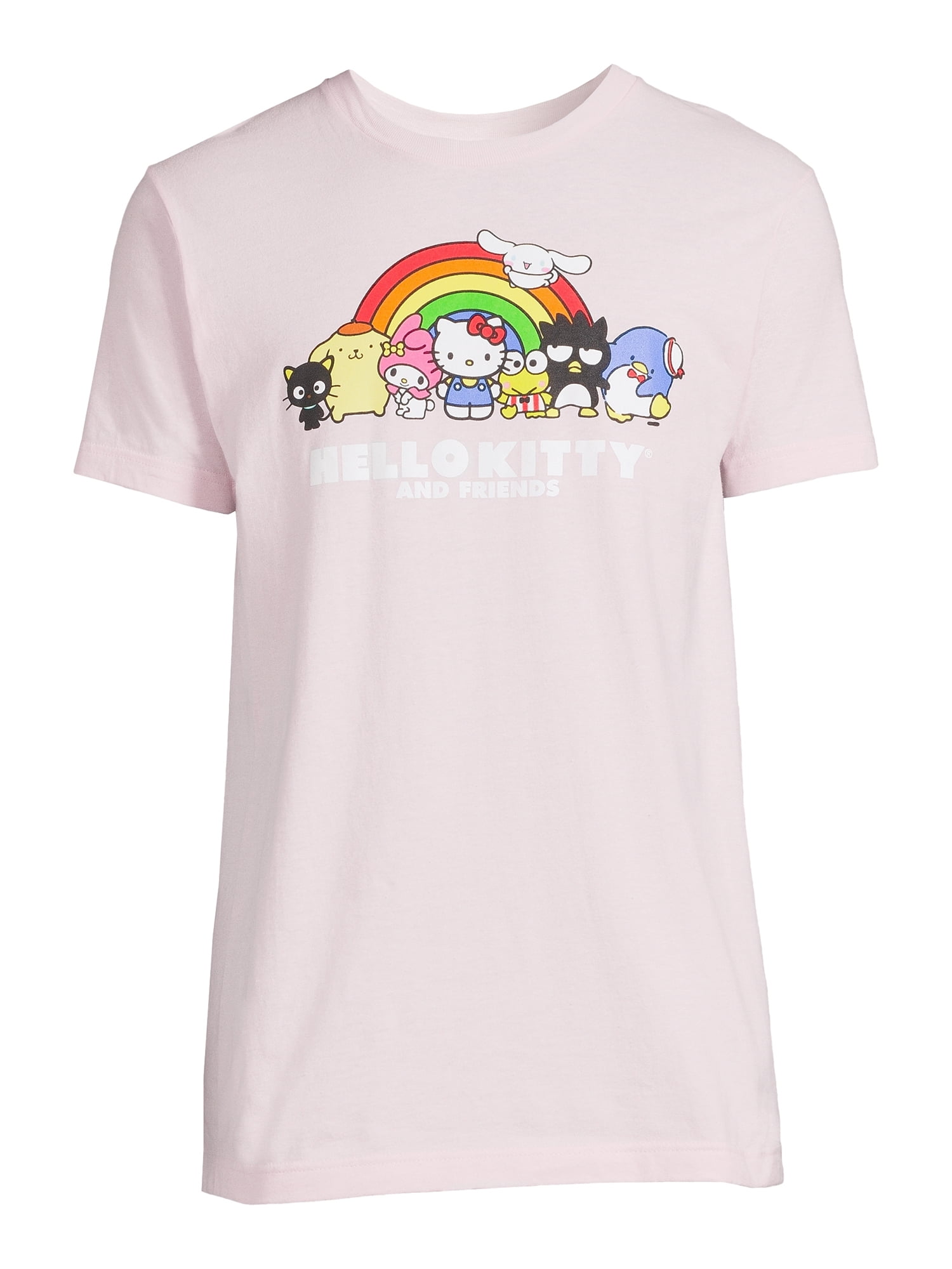 Hello Kitty and Friends Men's & Big Men's Graphic Tee Shirt, Sizes S-3XL