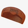 thumbnail image 3 of Peine de madera para barba y bigote de caballero de cara larga, perfecto para bálsamos y aceites, tamaño de bolsillo antiestático para todo tipo de barbas., 3 of 6