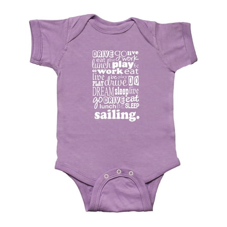 

Inktastic Sailing Boating Gift Gift Baby Boy or Baby Girl Bodysuit