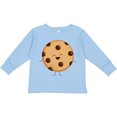 thumbnail image 3 of Inktastic Cute Kawaii Cookie Boys or Girls Long Sleeve Toddler T-Shirt, 3 of 5