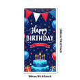 thumbnail image 3 of Colorful Theme Happy Birthday Banner Decorative Design Party Backdrop for Birthday Party Kids Party Indoor Decoration, 3 of 7