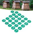 thumbnail image 4 of 26-Piece ABS Beehive Numbered Tag Set - Round, Durable, with Hole for Easy Attachment, Ideal for Beekeeping and Livestock Management, 4 of 9