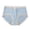 Blue#underwear for women#19, variant on Lace Trim Underwear for Women Mid Waist Panties Full Coverage Briefs Soft Strech Ladies Panties Breathable Underwears Gray XL