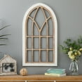 thumbnail image 4 of Luxen Home WHA1538 Arched Wood Framed Window Wall Decor, 4 of 10