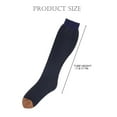 thumbnail image 4 of Lava 4 Pairs Men Ultra Thin Dress Socks Silk Sheer Business Socks Breathable Summer Dry Fit Crew Sosks, 4 of 10
