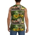 thumbnail image 4 of Disketp Vintage Wooden Bucket Sleeveless Tshirts For Men, Muscle Shirts For Men Dry Fit Tank Top-3x-Large, 4 of 8